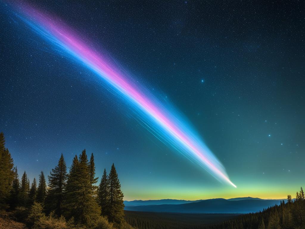 Comets in Outer Space